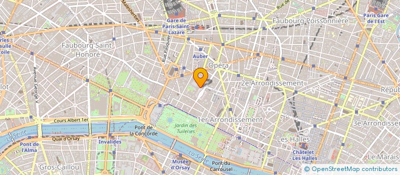 localisation de l'entreprise ASS G.I.F.S. à PARIS