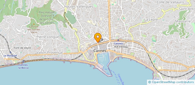 localisation de l'entreprise ASS GAIA  CANNES