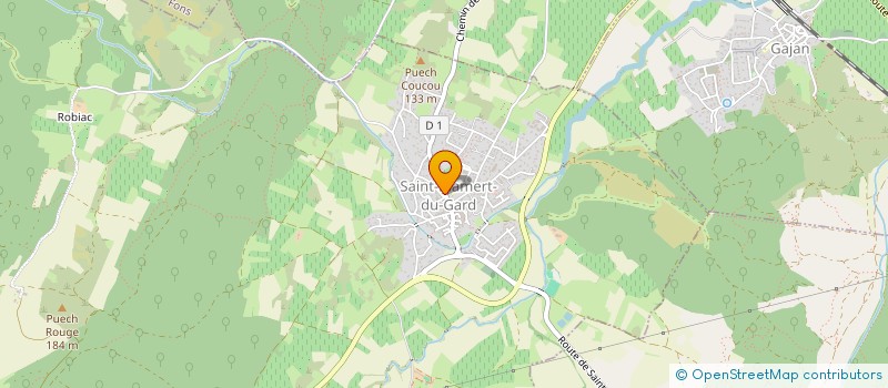 localisation de l'entreprise ASS GAJANAISE DE SAUVEGARDE à GAJAN