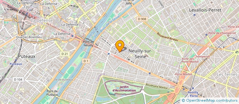 localisation de l'entreprise ASS GAN L ECOLE NEULLY ANCELLE à NEUILLY-SUR-SEINE