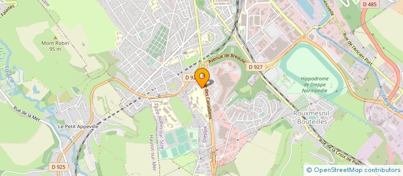 localisation de l'entreprise ASS GARANTIE LOGEMENT ARRONDISS DIEPPE  DIEPPE