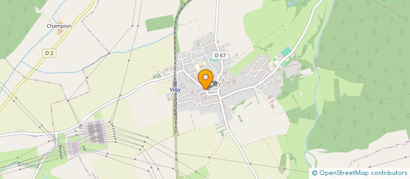 localisation de l'entreprise ASS GARANTIR L INTEGRITE RURALE RESTANT  VIGY