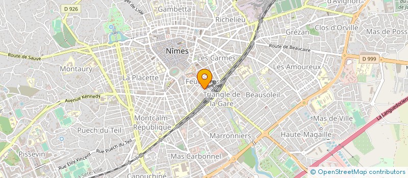 localisation de l'entreprise ASS GARD AIDE VICTIM INFRA PEN à NIMES