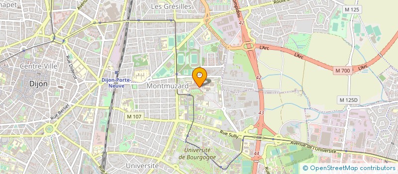 localisation de l'entreprise ASS GARDE ELEVES INFIRMIERS DIPLOME ETAT à DIJON