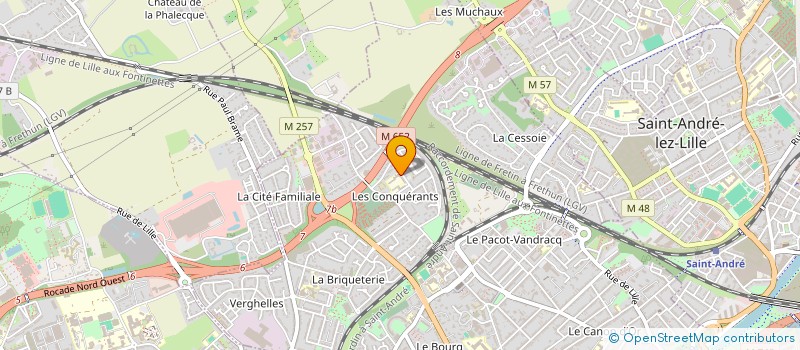 localisation de l'entreprise ASS GARDERIE MOZART LOTI à LAMBERSART