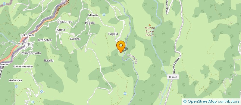 localisation de l'entreprise ASS GASTAMBIDE ET MONCE à SAINT-JEAN-PIED-DE-PORT