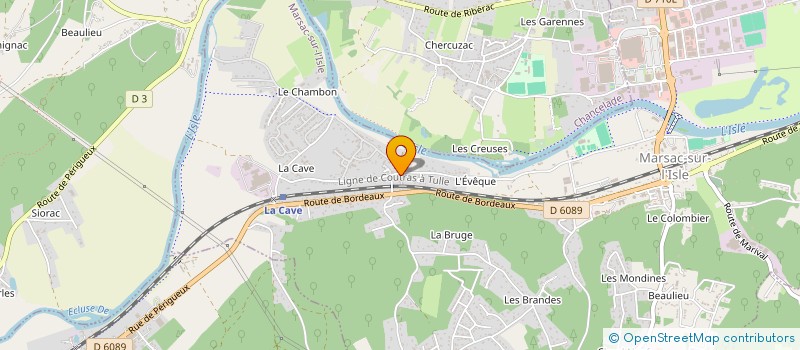 localisation de l'entreprise ASS GAYATRI  MARSAC-SUR-L'ISLE