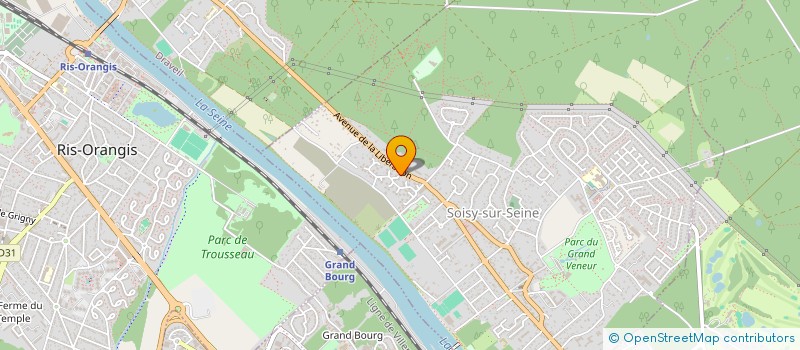 localisation de l'entreprise ASS GAZELLLLES à SOISY-SUR-SEINE
