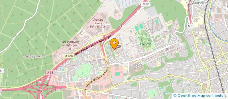 localisation de l'entreprise ASS GE IMAGEN  MAXEVILLE