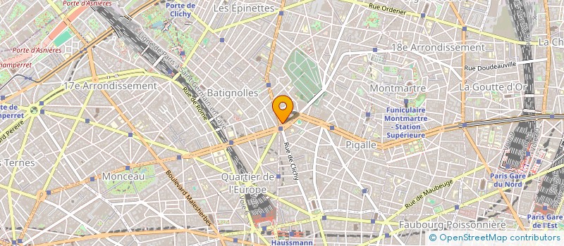 localisation de l'entreprise ASS. GEF  PARIS