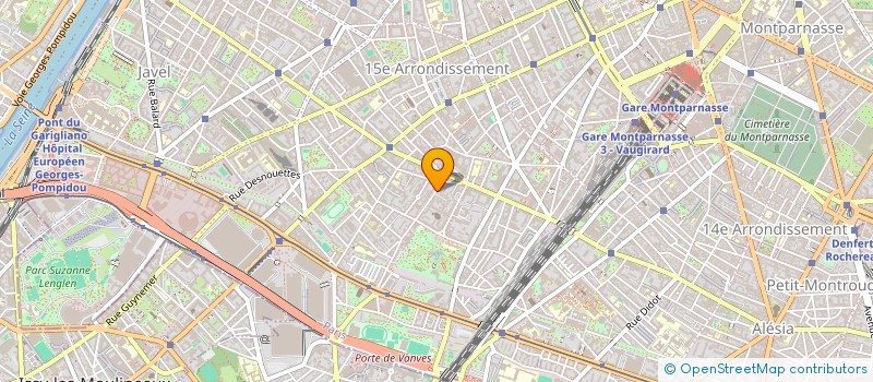 localisation de l'entreprise ASS GEF RACING à PARIS