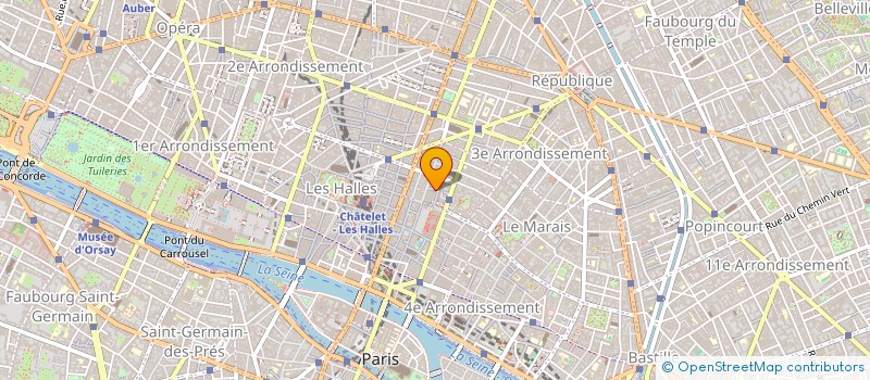 localisation de l'entreprise ASS GEN. ADM. CIVILS. AGAC à PARIS