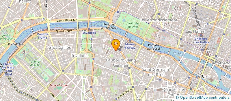 localisation de l'entreprise ASS GEN ANC COMBAT VICT GUER 5 à PARIS
