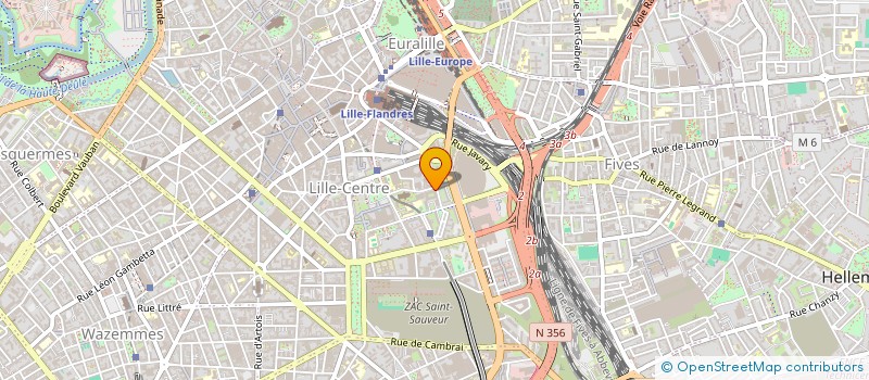 localisation de l'entreprise ASS GEN ETUDIANTS EN DROIT à LILLE