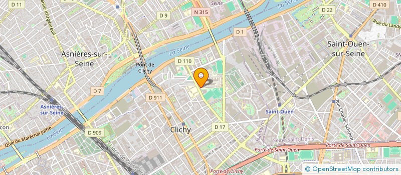 localisation de l'entreprise ASS GENC à CLICHY