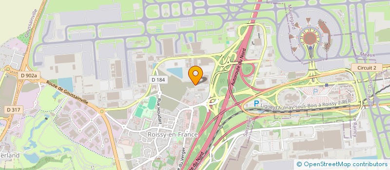 localisation de l'entreprise ASS GENDARMERIE DE ROISSY à ROISSY-EN-FRANCE