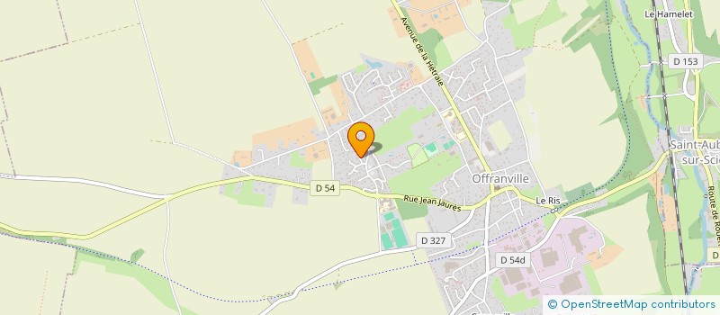 localisation de l'entreprise ASS GENERALE FAMILLES CANTON OFFRANVILLE  OFFRANVILLE