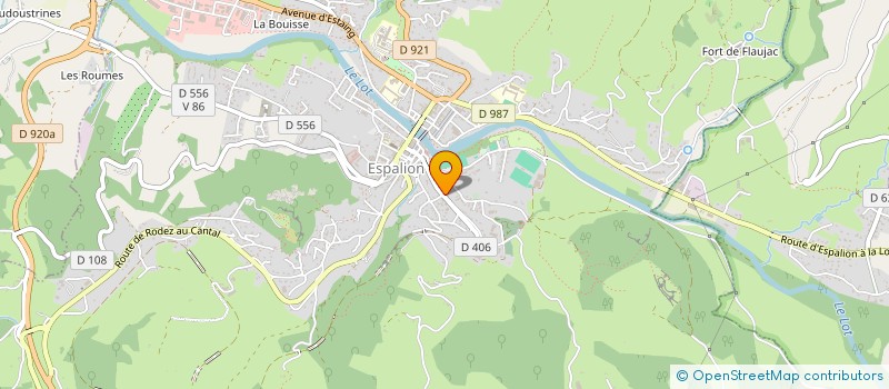 localisation de l'entreprise ASS GENERALE FAMILLES ESPALION à ESPALION
