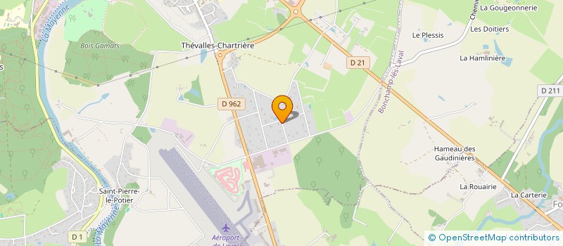 localisation de l'entreprise ASS GENERALE ODONTOLOGIE DU GRAND OUEST à LAVAL