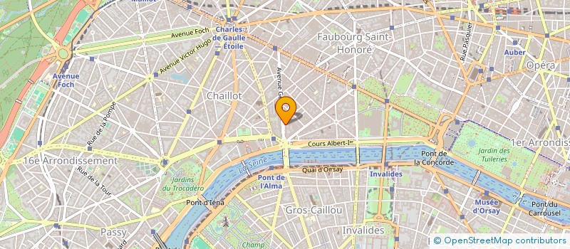 localisation de l'entreprise ASS GENERALE PRODUCTEURS OLEAGINEUX à PARIS