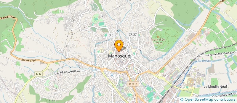 localisation de l'entreprise ASS GERER INFORMER RASSEMBLER à MANOSQUE