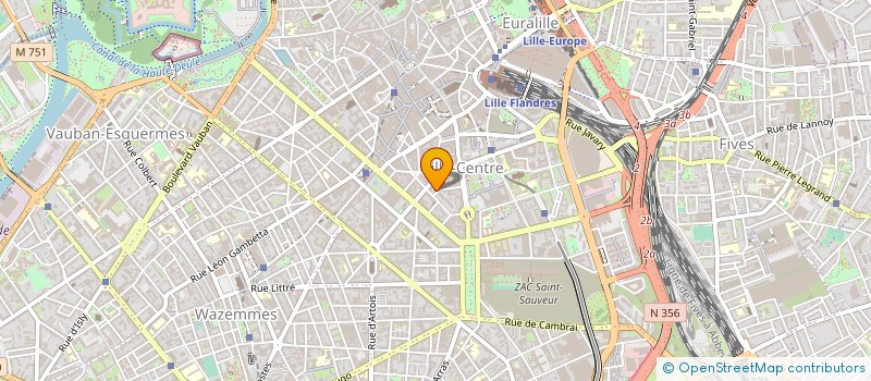 localisation de l'entreprise ASS GEST AUBERG JEUNE ACTIVI AJISTE NORD à LILLE
