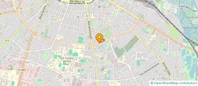 localisation de l'entreprise ASS GEST CTRE LOIS HERBEG PTT REG PICARD à AMIENS