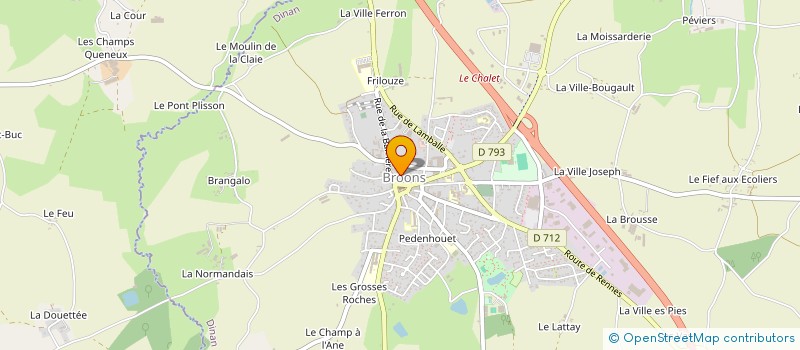 localisation de l'entreprise ASS GEST DES EMPL D'ANIMATION  PLUMAUGAT