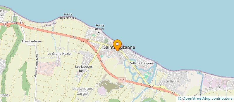 localisation de l'entreprise ASS GEST EDUC PERMA DEVEL ACT CONNEX OI  SAINTE-SUZANNE