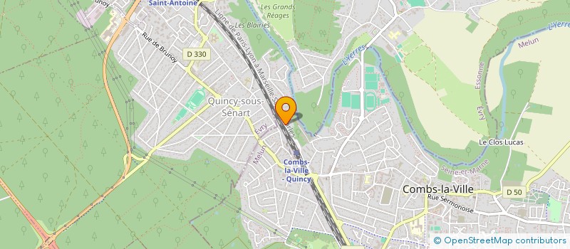 localisation de l'entreprise ASS GEST PROMO INITIAT JEUNES EMPLOI à COMBS-LA-VILLE