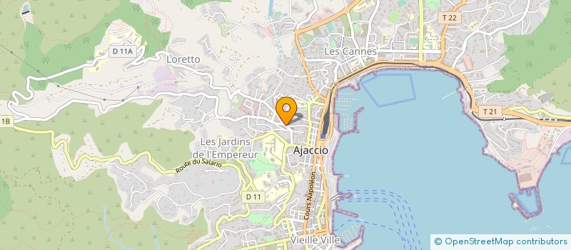 localisation de l'entreprise ASS GEST REST INTER ENTRE AJACCIO à AJACCIO