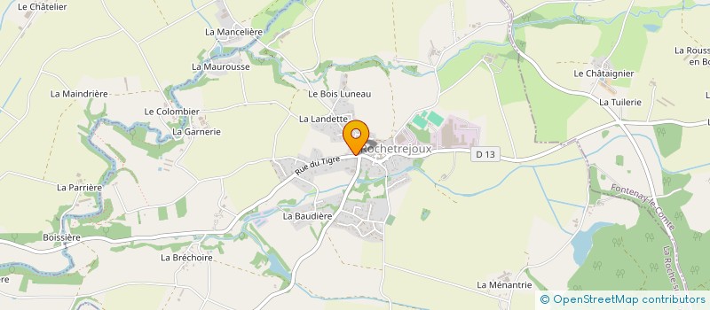 localisation de l'entreprise ASS GEST REST SCOL INTER ENT ROCHETREJOU à ROCHETREJOUX