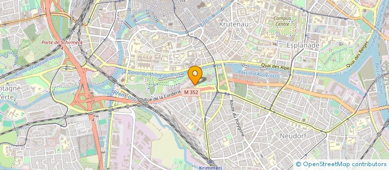 localisation de l'entreprise ASS GEST RESTAU HOTEL POLICE STRASBOURG à STRASBOURG