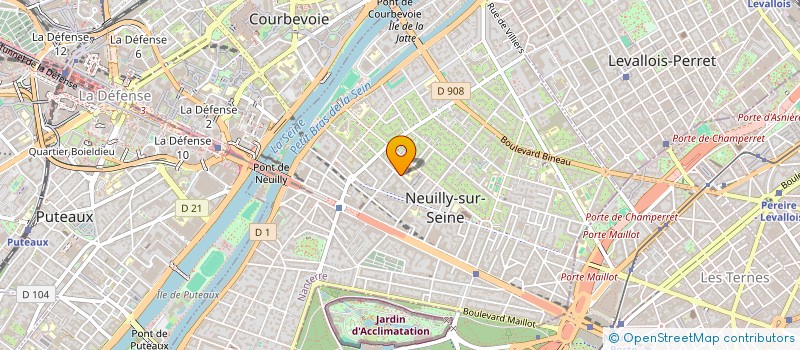 localisation de l'entreprise ASS GEST STE FOY INSTIT ST DOMINIQUE à NEUILLY-SUR-SEINE