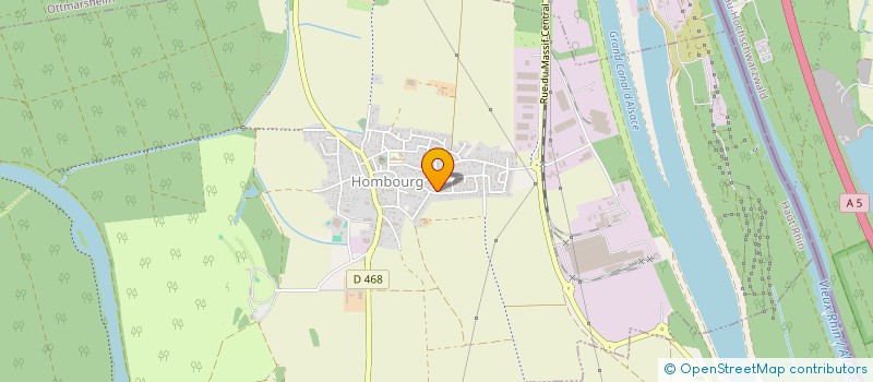 localisation de l'entreprise ASS GEST STRUCT PETITE ENFANCE à OTTMARSHEIM