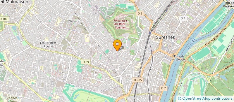 localisation de l'entreprise ASS GESTIO EXTERNAT MEDICO PROF SURESNES à SURESNES