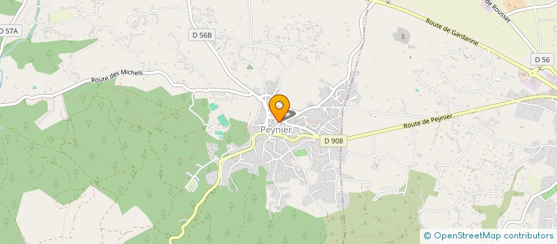 localisation de l'entreprise ASS GESTION ACTION AIDE A LA REINSERTION à PEYNIER