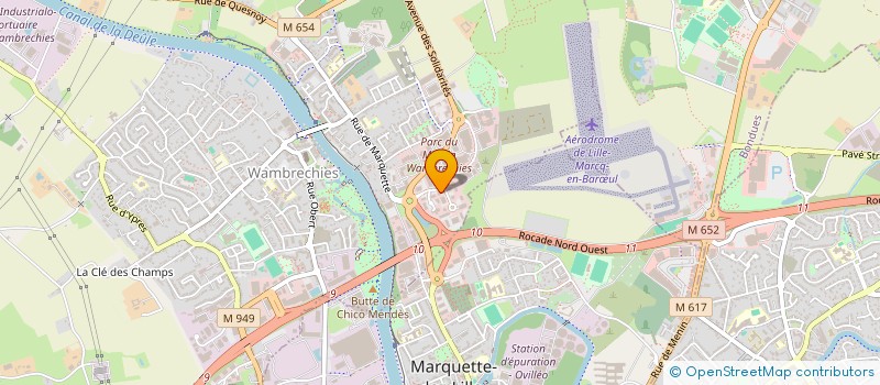 localisation de l'entreprise ASS GESTION AIDE PROMO EQUIP ET SOCIAUX à LILLE