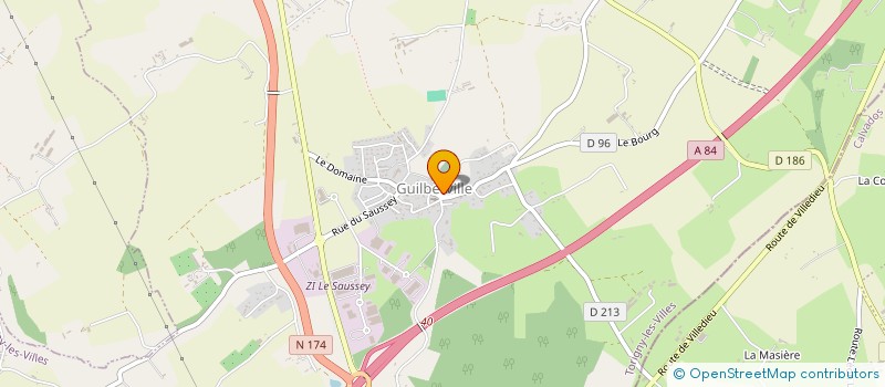 localisation de l'entreprise ASS GESTION BASSIN NATATION CANTONAL  TORIGNY-LES-VILLES