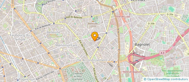 localisation de l'entreprise ASS GESTION BIBLIO HISTORIQUE PTT  PARIS