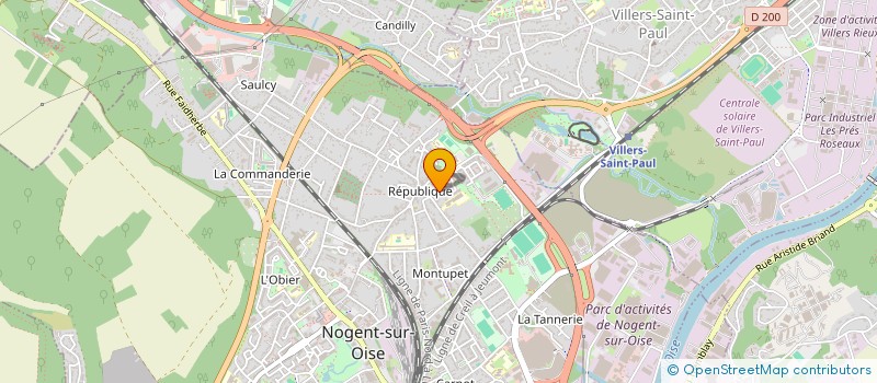 localisation de l'entreprise ASS GESTION BIENS IMMOB PAROISSE NOGENT  NOGENT-SUR-OISE