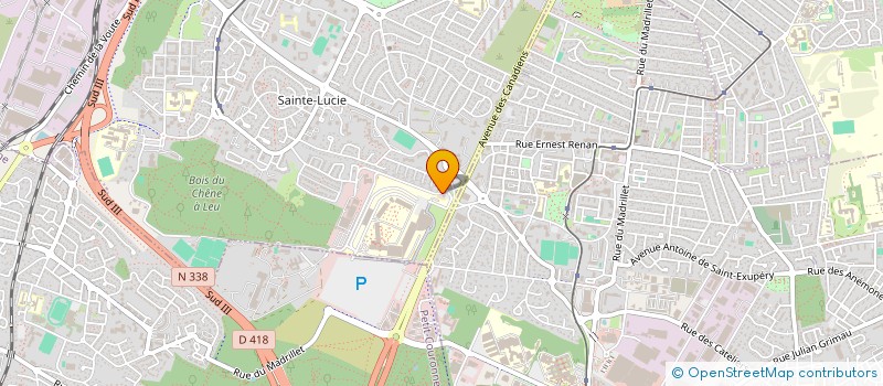 localisation de l'entreprise ASS GESTION CENTRE SOCIAL OTR  GRAND QUEVILLY (LE)