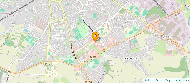 localisation de l'entreprise ASS GESTION COMPTAB ARTISANS COMMERCANTS à CHATEAUROUX