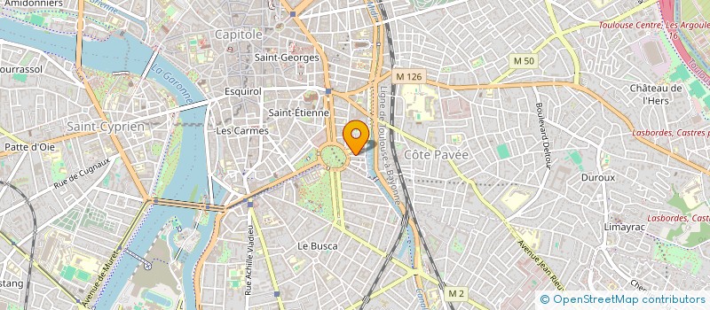 localisation de l'entreprise ASS GESTION CONSEIL PERM REG ASS ENVIRON à TOULOUSE