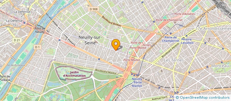 localisation de l'entreprise ASS GESTION CRECHES NEUILLY à NEUILLY-SUR-SEINE