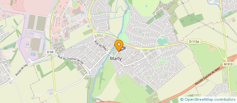 localisation de l'entreprise ASS GESTION DE LA M.A.P.A. VAL DE SEILLE  MARLY