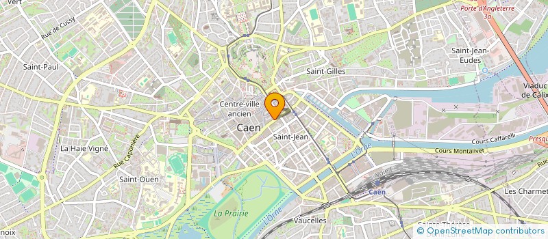 localisation de l'entreprise ASS GESTION DES ODG LAITIERS NORMANDS à CAEN