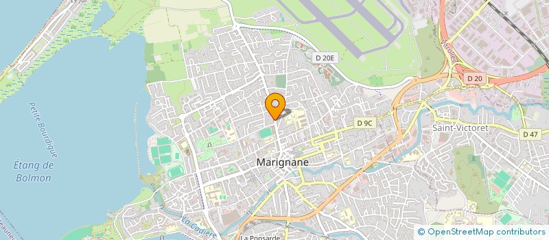 localisation de l'entreprise ASS GESTION DU CINEMA MARIGNANAIS à MARIGNANE