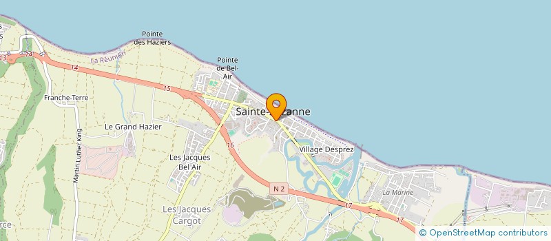 localisation de l'entreprise ASS GESTION ECOLE CATHOLIQUE à SAINTE-SUZANNE