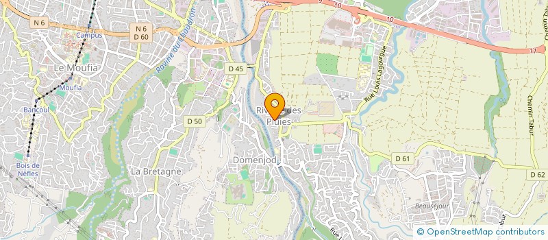 localisation de l'entreprise ASS GESTION ECOLE MIXTE STE MADELEINE à SAINTE-MARIE